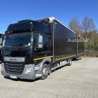 DAF CF 370 FA + przyczepa firanka
