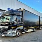DAF CF 370 FA + przyczepa firanka
